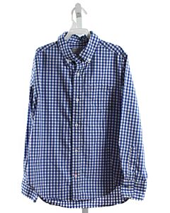 CREWCUTS  BLUE  GINGHAM  DRESS SHIRT