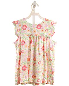 BELLA BLISS  PINK  FLORAL  SLEEVELESS SHIRT