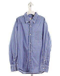 CREWCUTS  BLUE  GINGHAM  DRESS SHIRT