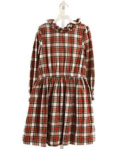 CREWCUTS  RED FLANNEL PLAID  DRESS