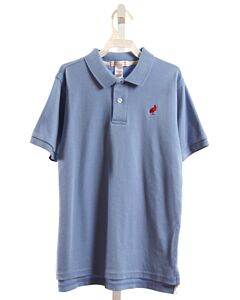 THE BEAUFORT BONNET COMPANY  BLUE    KNIT SS SHIRT
