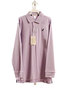 THE BEAUFORT BONNET COMPANY  LAVENDER    KNIT LS SHIRT