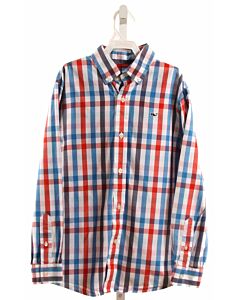 VINEYARD VINES  BLUE  PLAID  DRESS SHIRT