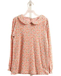 THE BEAUFORT BONNET COMPANY  PINK  FLORAL  KNIT LS SHIRT