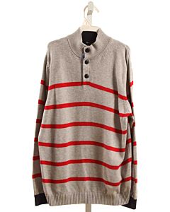 BROOKS BROTHERS  RED  STRIPED  PULLOVER