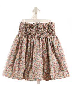 BELLA BLISS  MULTI-COLOR  FLORAL SMOCKED SKIRT