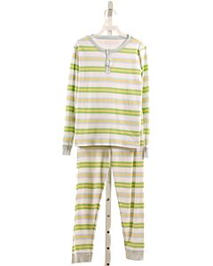 THE BEAUFORT BONNET COMPANY  GREEN  STRIPED  LOUNGEWEAR