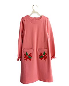 THE BEAUFORT BONNET COMPANY  PINK   APPLIQUED KNIT DRESS