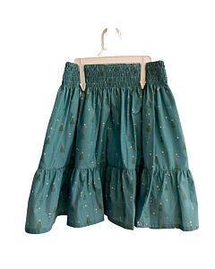 BELLA BLISS  GREEN  PRINT  SKIRT