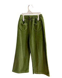 MINI BODEN  GREEN VELOUR   PANTS