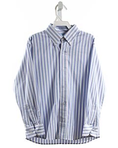 BELLA BLISS  LT BLUE  STRIPED  DRESS SHIRT