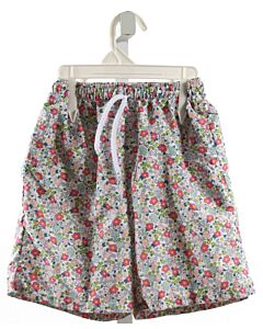 LITTLE ENGLISH  MULTI-COLOR  FLORAL  SWIM TRUNKS