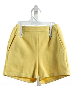 BISBY BY LITTLE ENGLISH  YELLOW PIQUE   SHORTS