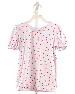 SUGAR BEE CLOTHING  RED  POLKA DOT  KNIT SS SHIRT