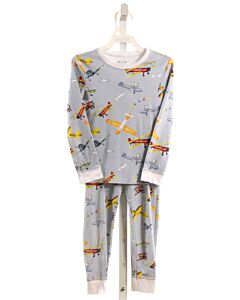 HART + LAND  LT BLUE  PRINT  LOUNGEWEAR