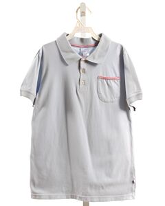 BELLA BLISS  LT BLUE    KNIT SS SHIRT