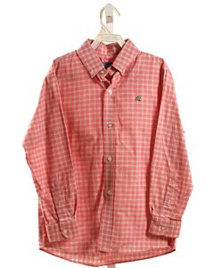 J. BAILEY  RED  PLAID  DRESS SHIRT
