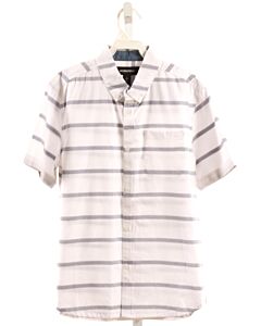 NORDSTROM  CHAMBRAY  STRIPED  DRESS SHIRT