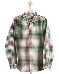 VINEYARD VINES  MULTI-COLOR  PLAID  DRESS SHIRT