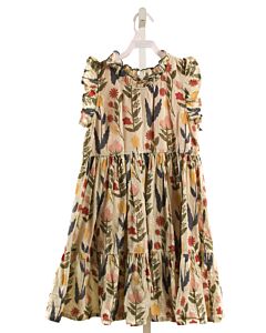 PINK CHICKEN  MULTI-COLOR  FLORAL  DRESS