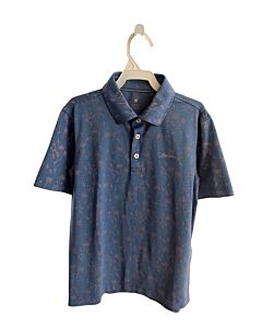 JOHNNIE-O  BLUE    KNIT SS SHIRT