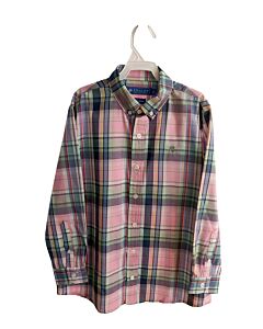 J. BAILEY  PINK  PLAID  DRESS SHIRT