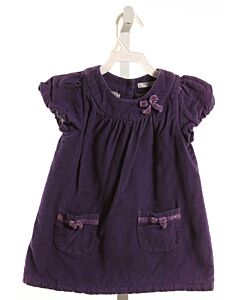 BABY BODEN  PURPLE CORDUROY   DRESS