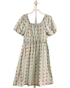 HILL HOUSE  MINT  FLORAL  DRESS