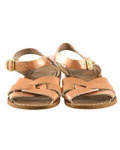 SUN SANS/ SALTWATER SANDALS PINK SANDALS  *EUC SIZE CHILD 1
