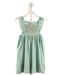 ALICE KATHLEEN  MINT   SMOCKED DRESS