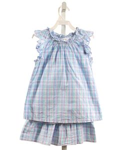 EYELET & IVY PURPLE PLAID 2-PIECE OUTFIT