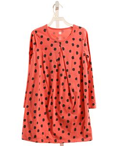 TEA  HOT PINK  POLKA DOT  KNIT DRESS
