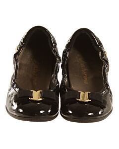 NATURINO BLACK FLATS *EU SIZE 28 *VGU SIZE TODDLER 11