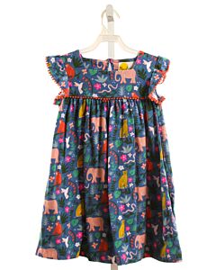 MINI BODEN  NAVY  FLORAL  KNIT DRESS