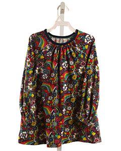 MINI BODEN  MULTI-COLOR  FLORAL  KNIT DRESS
