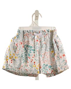 BELLA BLISS  WHITE  FLORAL  SHORTS