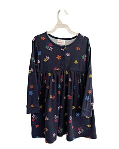 HANNA ANDERSSON NAVY FLORAL KNIT DRESS