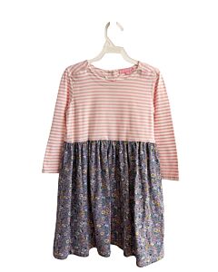 BISBY BY LITTLE ENGLISH  PURPLE  FLORAL  KNIT DRESS
