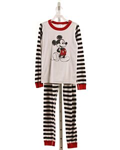 HANNA ANDERSSON  BLACK  STRIPED  LOUNGEWEAR