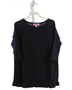 LILLY PULITZER  NAVY    KNIT LS SHIRT