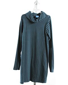 J. BAILEY  GREEN KNIT STRIPED  DRESS