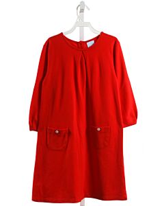 BELLA BLISS  RED PIQUE   KNIT DRESS