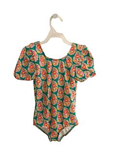 MINI BODEN  GREEN  FLORAL  1-PIECE SWIMSUIT