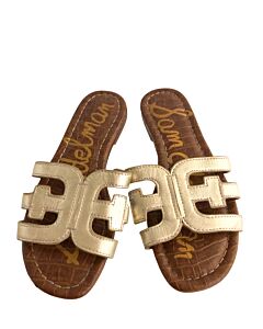 SAM EDELMAN GOLD SANDALS  *EUC SIZE CHILD 1