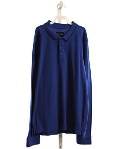 EMPORIO ARMANI  BLUE    KNIT LS SHIRT