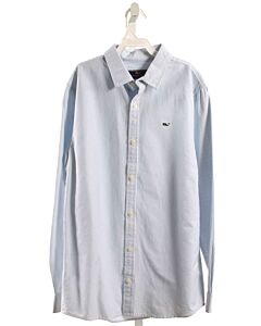 VINEYARD VINES  LT BLUE  STRIPED  DRESS SHIRT