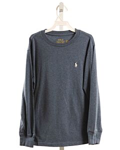 POLO BY RALPH LAUREN  BLUE    KNIT LS SHIRT