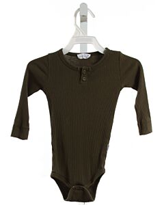 JAMIE KAY  FOREST GREEN    KNIT LS SHIRT