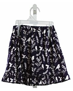 OSCAR DE LA RENTA  NAVY    SKIRT