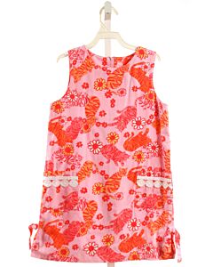 LILLY PULITZER RED FLORAL DRESS